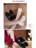 Mary Jane Low-Heeled Loafers 2024: Spring/Autumn Women's Thick-Soled, Height-Increasing, Soft Sponge Cake Sole Shoes