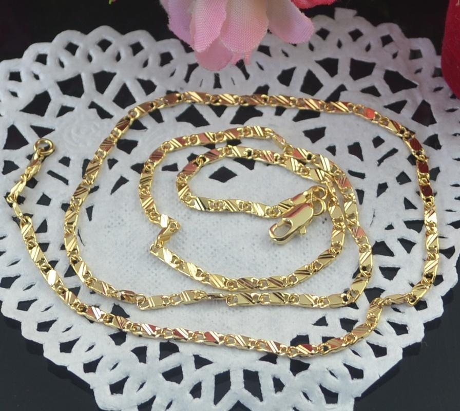 

16-30-дюймовое ожерелье с надписью Diy Chain и полой резьбой
