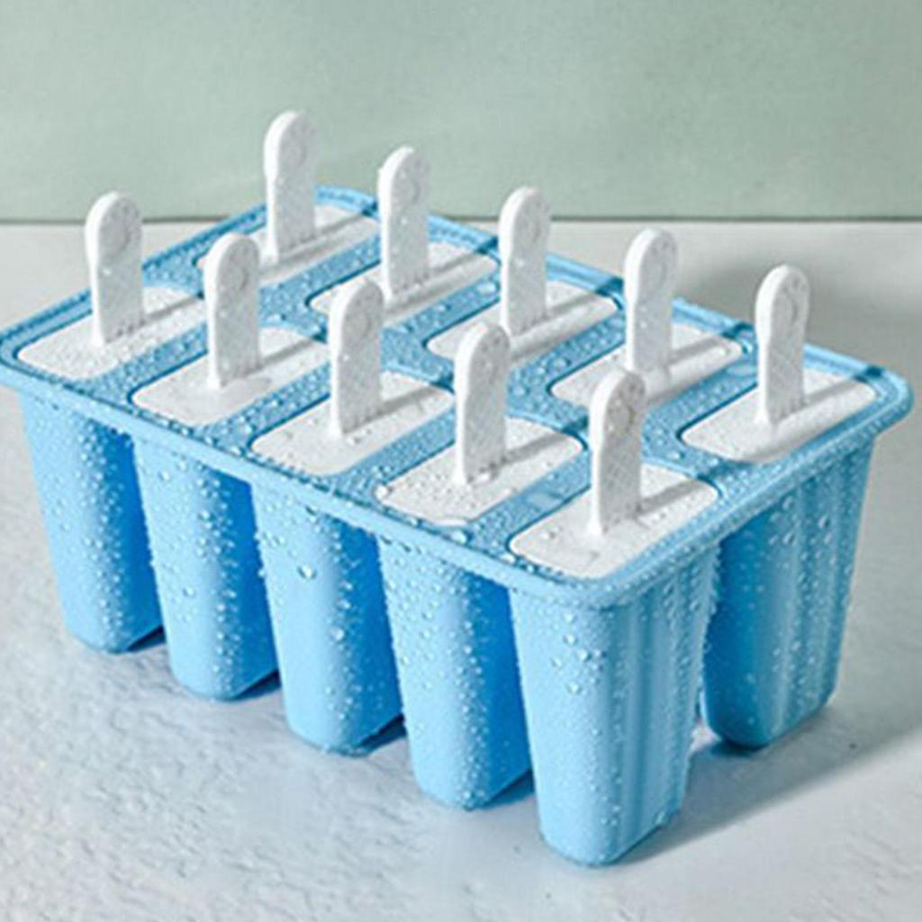 Eisformen mit Stielen Leicht lösbarer Eis am Stiel-Maker Mehrfach-Kavität Wiederverwendbares Herstellungswerkzeug Cakesicles-Form für Teenager Kinder
