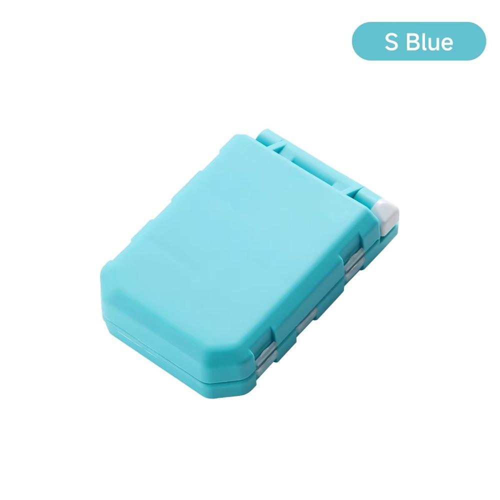 

Easy Carrying Fishing Tackle Box Large Capacity Bait Hooks Box Hook Organization Sky Blue-S