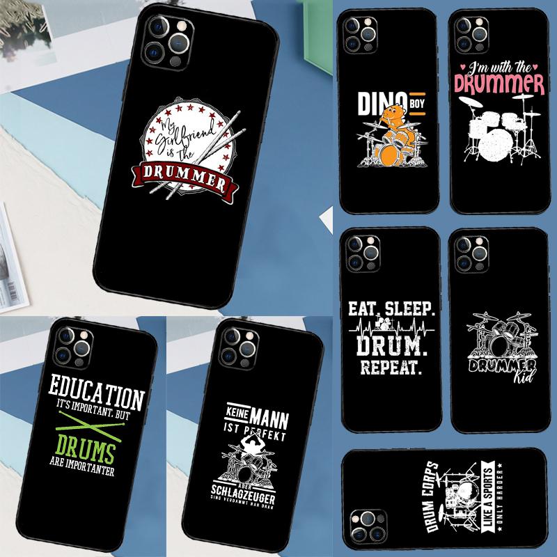 Drum Drumming Drummer Case For Samsung Galaxy M06 M16 M36 M56 M33 M15 M55 M31 M13 M12 M14 M53 M32 M52 M35 M34 M54