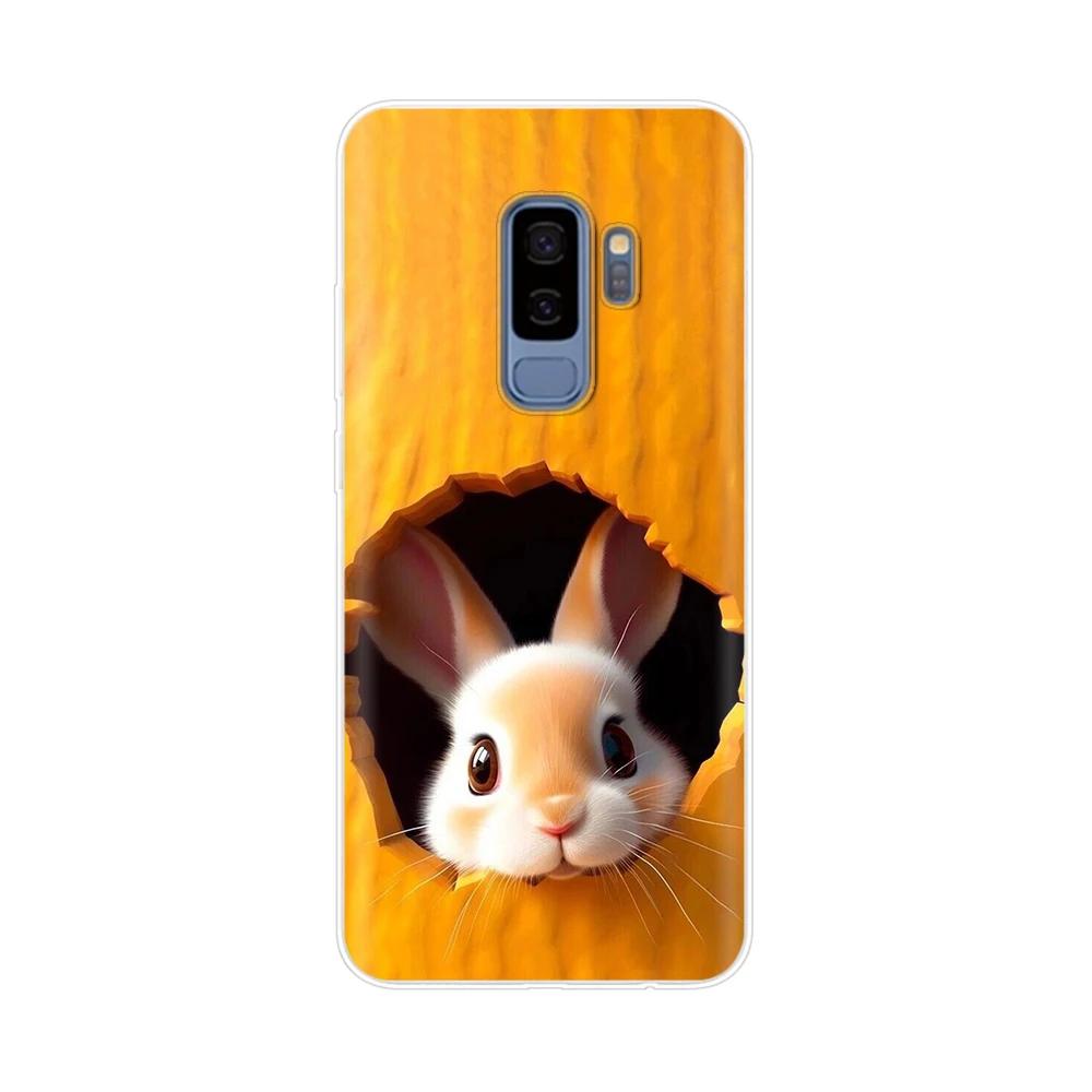 For Samsung Galaxy S9 Plus Phone Case Pretty Butterfly Pattern Soft Slim TPU Clear Silicone Cover For Samsung Galaxy S9 S9+ S 9
