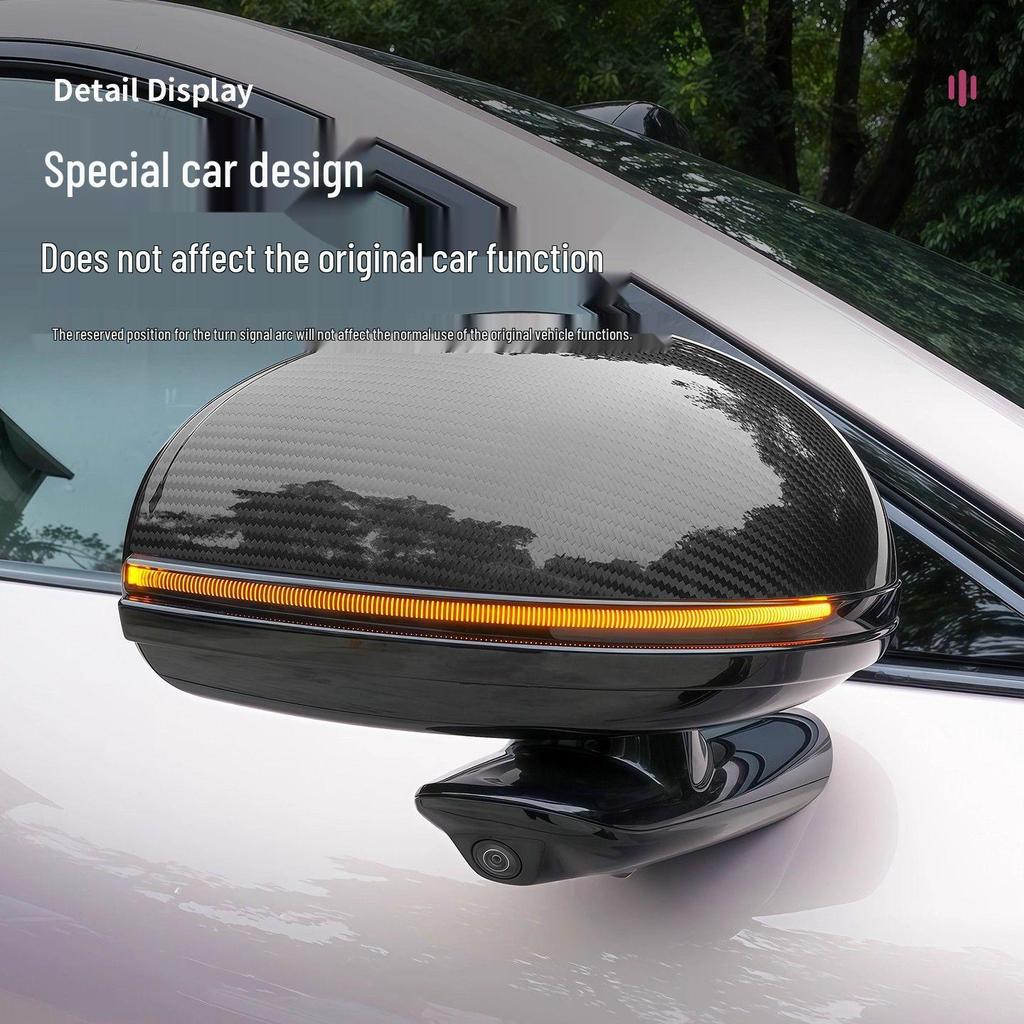 Applicable for Xiaomi YU7 Rearview Mirror Anti-Scratch & Anti-Collision Strips – Car Door and Body Protection Interior Decoration.
