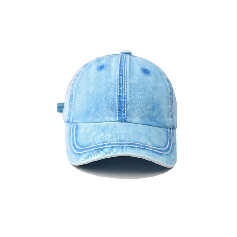 Casquette de Baseball en Coton pour Enfants avec Design Arc-en-ciel Protection Solaire Respirabilité Saison d'Été