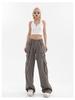 Trendy Unisex Multi-Pocket Street Overalls: Retro Loose-Fit Hip-Hop Pants