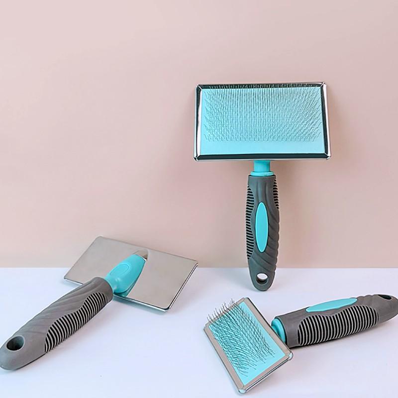 Dog Comb Large Dogs Brush Pet Hair Remover Comfortable Handle Cat Hair Comb Dog Grooming Brush Massage Dogs Combs Pet Products
