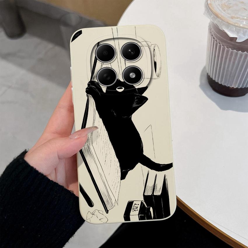 For Redmi Note 15 Pro 4G 5G 15 Pro+ 15 Pro Plus Phone Case Retro Butterfly Cover For Xiaomi Redmi Note15 Soft Smooth Liquid Silicone Lightweight Shell
