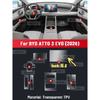 For BYD ATTO 3 EVO 2026 Car Interior Protection Central Control Screen Transparent TPU Navigation Anti Scratch GPS Film