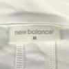 סט אימון New Balance ז'קט ומכנסיים מניילון לגברים מידה M סט ז'קט לבן(מְשׁוּמָשׁ)