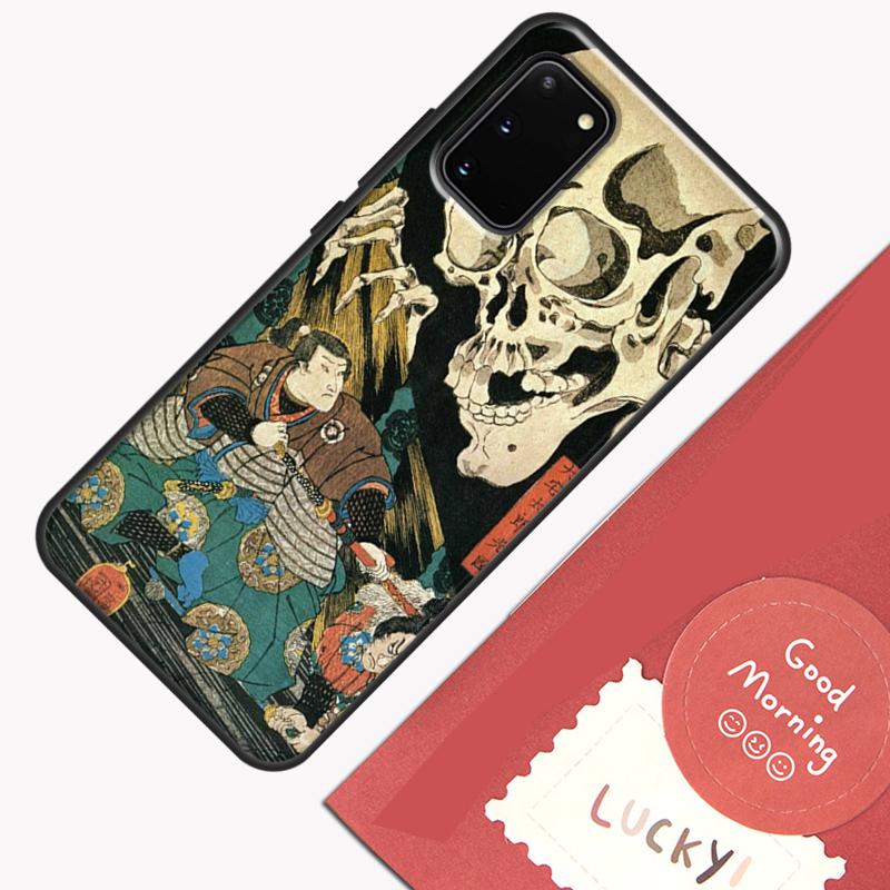 Japanese Ukiyo-e Art Phone Case For Samsung Galaxy S26 S25 Ultra S20 S21 S22 S23 S24 S10 Plus S25 FE Cover Shell