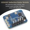 LD2410C 24GHz FMCW Radar Induction Module Human Presence Sensor High Accuracy Body Heartbeat Detection for Security Applications