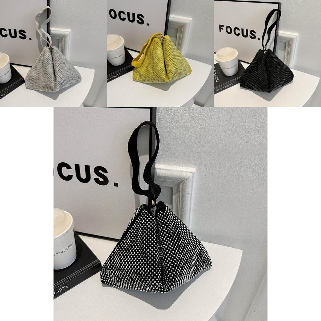 Stylish Black And Gray Small Shoulder Handbag With Unique Design For Trendy Looks