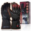 Electric Heated Gloves for Motorcycles and Fast 3 Temperature 5000mAh Battery X Touchscreen Up To 11 Hours of Continuous Made In Japan Carbon Fiber
