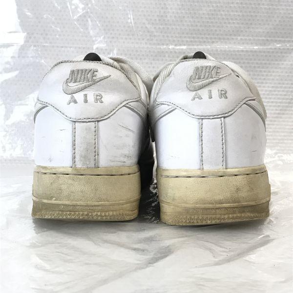 Nike Air Force 1 Low Leather Sneakers Size 28.5 10.5 White