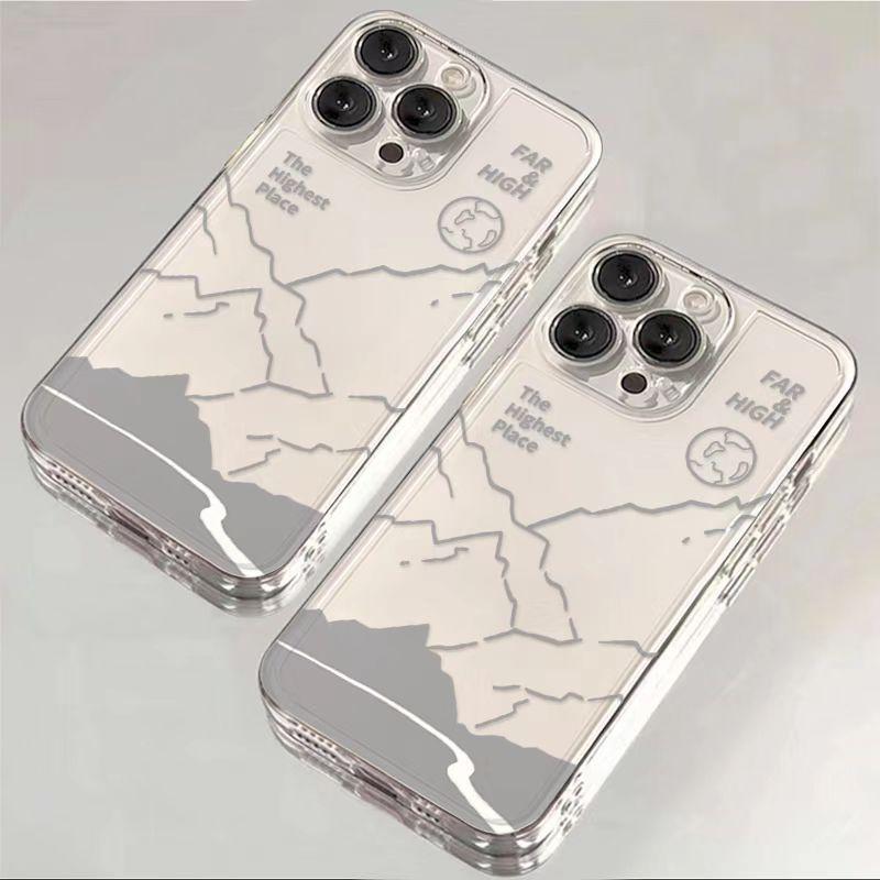 Premium Scenic Mountain is suitable for Apple 11promax mobile phone case iphone11 transparent case 11/11 women's 11p.