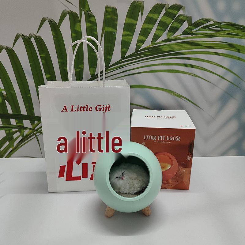 Kreatives Katze Atmosphäre Nachtlicht - USB Wiederaufladbar, Kinder Touch Nachttischlampe