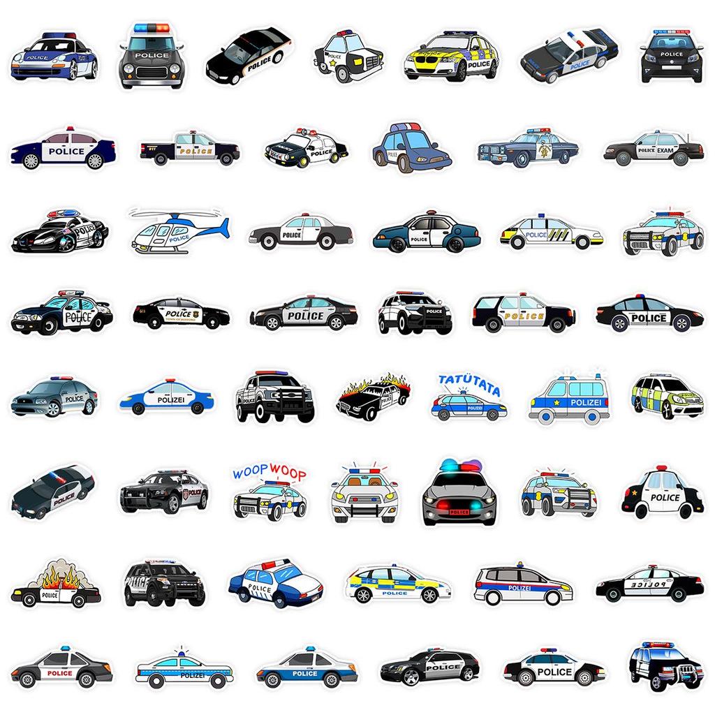 50/100 Sheets of Vehicle Stickers: Waterproof Decals for Phones, Water Bottles, and Children's Scrapbooks