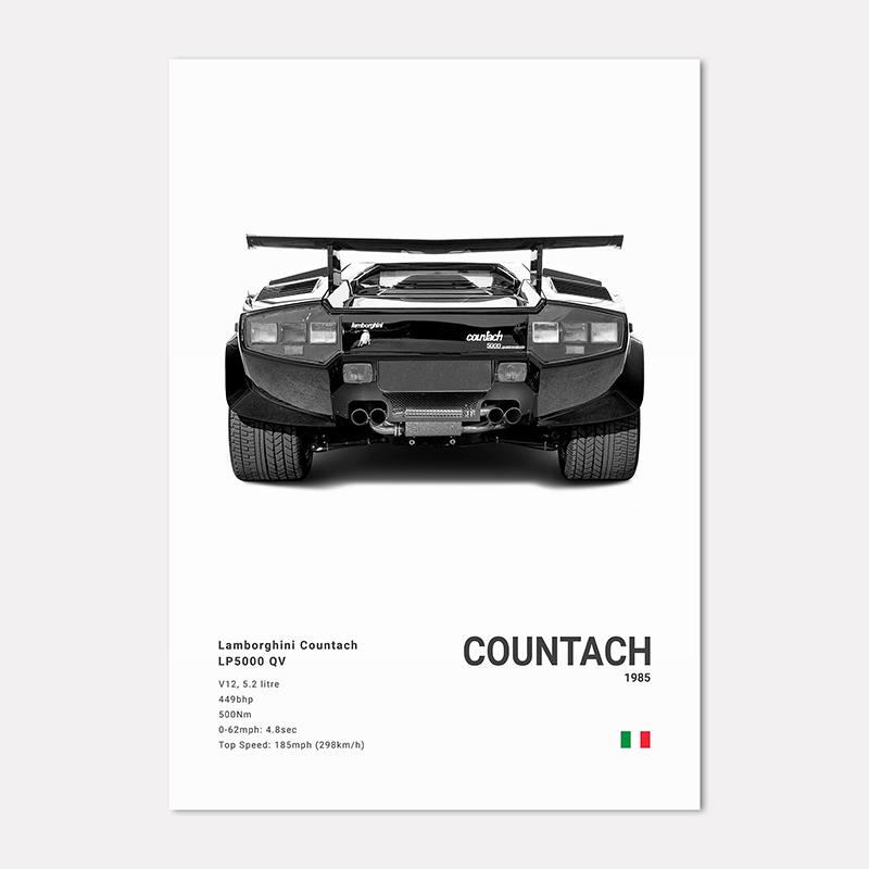 Famous Cars LP 640 Canvas Wall Art Print Poster Aventador URUS VENENO Decoration Mural Modern Home Decor Birthday Gift Unframed