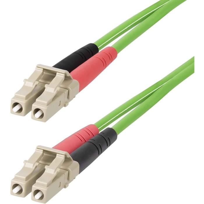 OM5 Multimode Fiber Optic Cable - STARTECH - 2m - LC/LC UPC - 40G/100G - LSZH