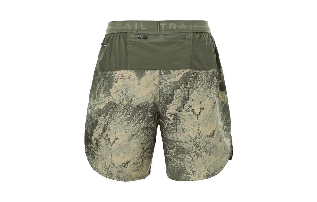 Nike Stride Casual Shorts Men's Medium Olive Green/Black FN3315-222