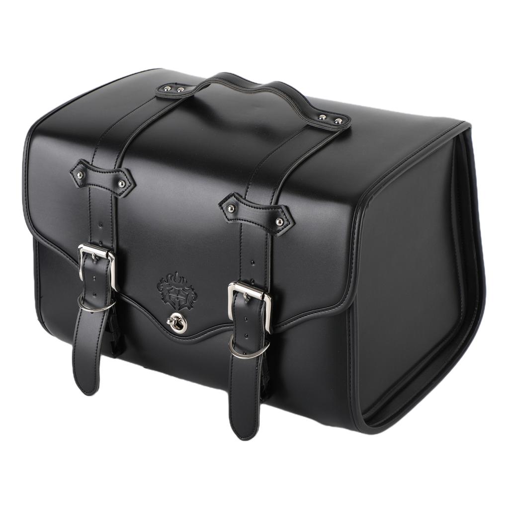 Moto Posteriore Coda Sella Schienale Borsa da Sella Borsa a Tracolla Universale Nera