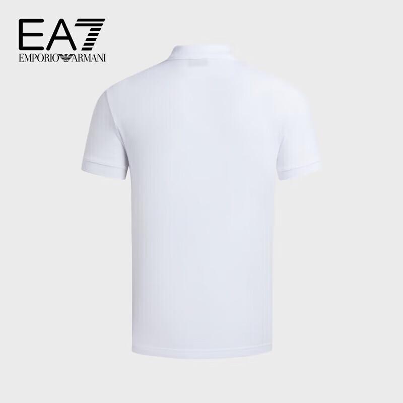 Armani EA7 Men's Logo Patch Polo Shirt