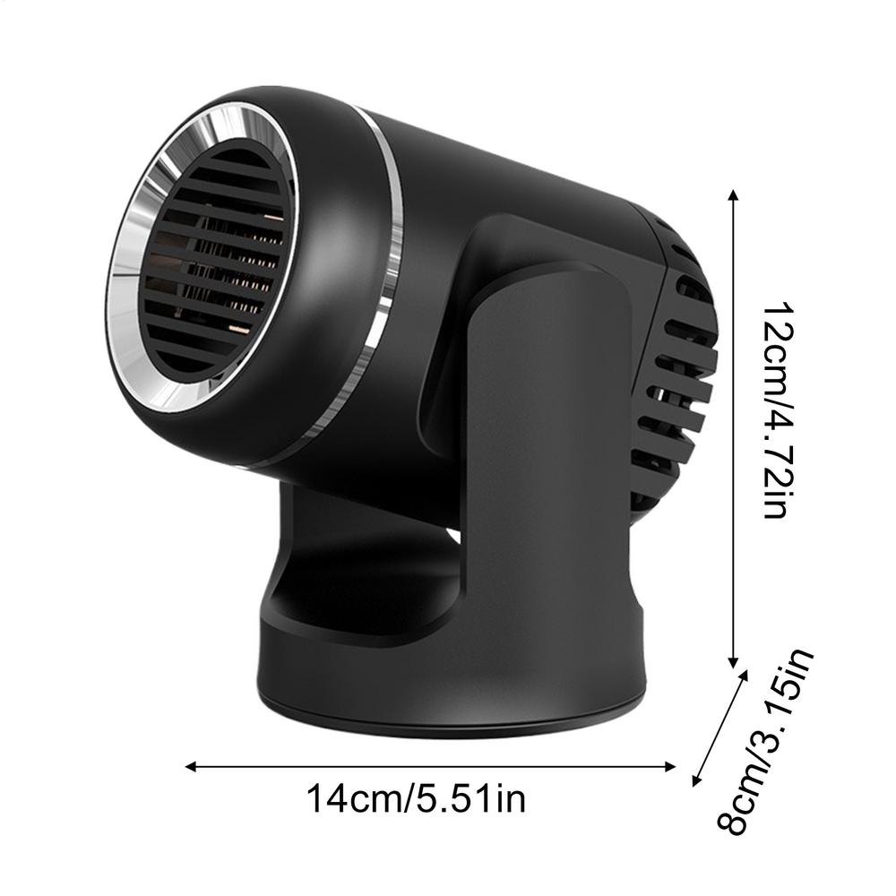 

24V ABS Car Heater Warmer Fan Windshield Defroster For Automotive Truck Rv Indoor Outdoor Office Tent Bathroom Heating Warm Fan