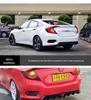 Compatible Rear Diffuser, Spoiler & Side Skirts for 10th Gen Civic – No-Cut Installation
