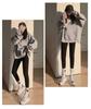 Women's High-Waisted Fleece-Lined Shark Pants - Warm Barbie Yoga Leggings for Autumn/Winter
