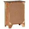 Sideboard 55 x 33 x 75 cm Solid Acacia Wood and Reclaimed Wood