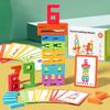 Wooden Digital Building Blocks Creative Puzzle Stacking Toys Montessori Educational Toys for Kids Preschool Learning Activities