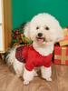 Dog Christmas Dresses Warm Puppy Clothes with Classical Plaid Printed   Costume  Dog Xmas Party Outfit for Dog Cats for Winter H