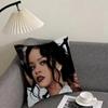 R-Rihanna Famous Cushion Cover Pillowcase Ultra Soft Skin Friendly Fabric Cloud Like Comfort & Concealed Zipper