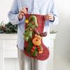 Santa Claus Christmas Candy Sock Elk Snowman Christmas Gift Bag Xmas Sock Haning Pendant  Christmas
