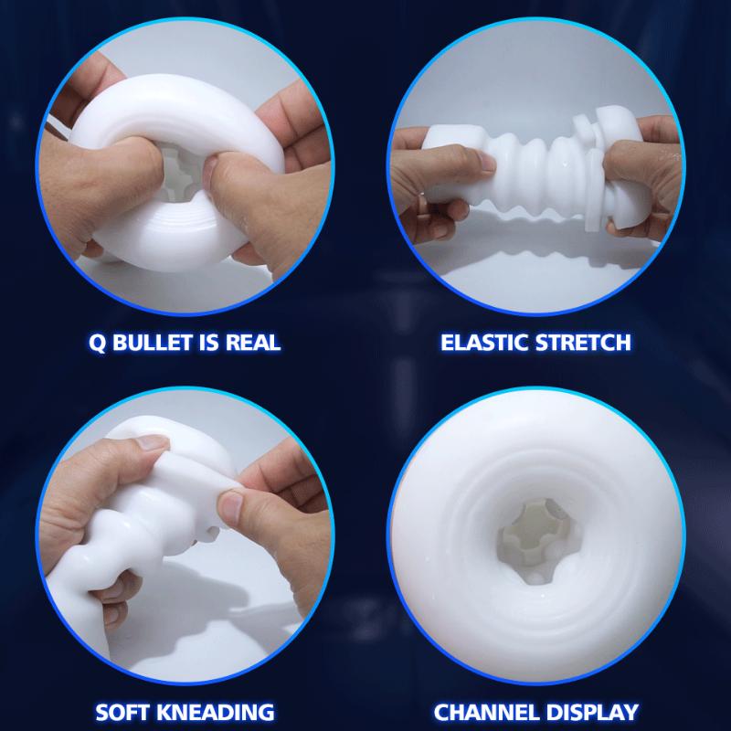 Automatic Retractable Masturbation CupMale BlowjobMoaning Realistic Vaginal Pussy VibratorMale Masturbation CupAdult Sex Toys