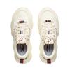 Li Ning Cloud Cushioning Slip Resistant Abrasion Resistant Lightweight Low Top Casual Shoes Women's Ecru AGCV324-3