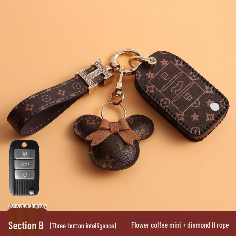 MG 6 Car Key Cover for 21 Models: Stylish Shell and Bag for MG 5, ZS, HS, Roewe GS, and MG6
