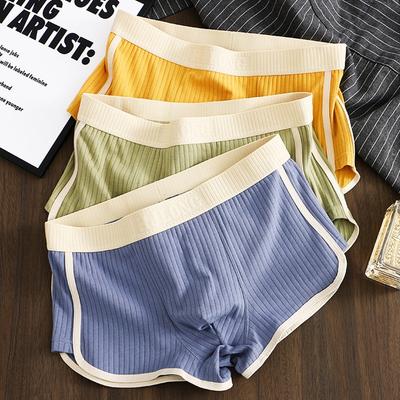 Bavlněné pánské boxerky Horké spodní prádlo Pánské boxerky Cuecas Masculinas Boxerky Pánské kalhotky Velikost XL-3XL