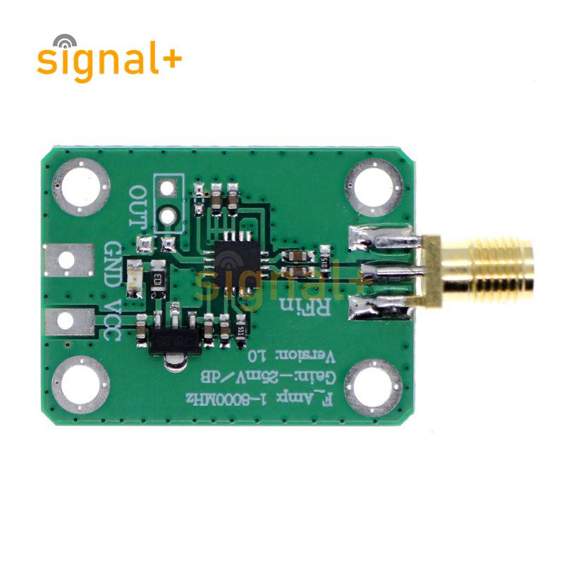 1-8000MHz AD8318 RF Logarithmischer Detektor 70dB RSSI Messung Leistungsmesser.