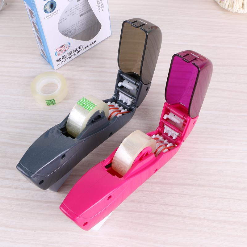 Auto Tape Dispenser Suitable For Tape Within 20mm One Press  Handheld Adhesive Holder Packaging Cutter Tools Sealing Machine