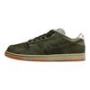 Nike Scarpe da skateboard unisex Dunk SB a taglio basso resistenti all'abrasione Verde oliva HJ0367-301