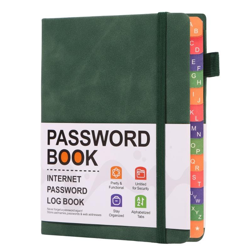 

Journal with Letter Labels 1pcs зелёный