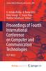 The Proceedings of Fourth International Conference On Computer and Communication Technologies : IC3T 2022 Book
