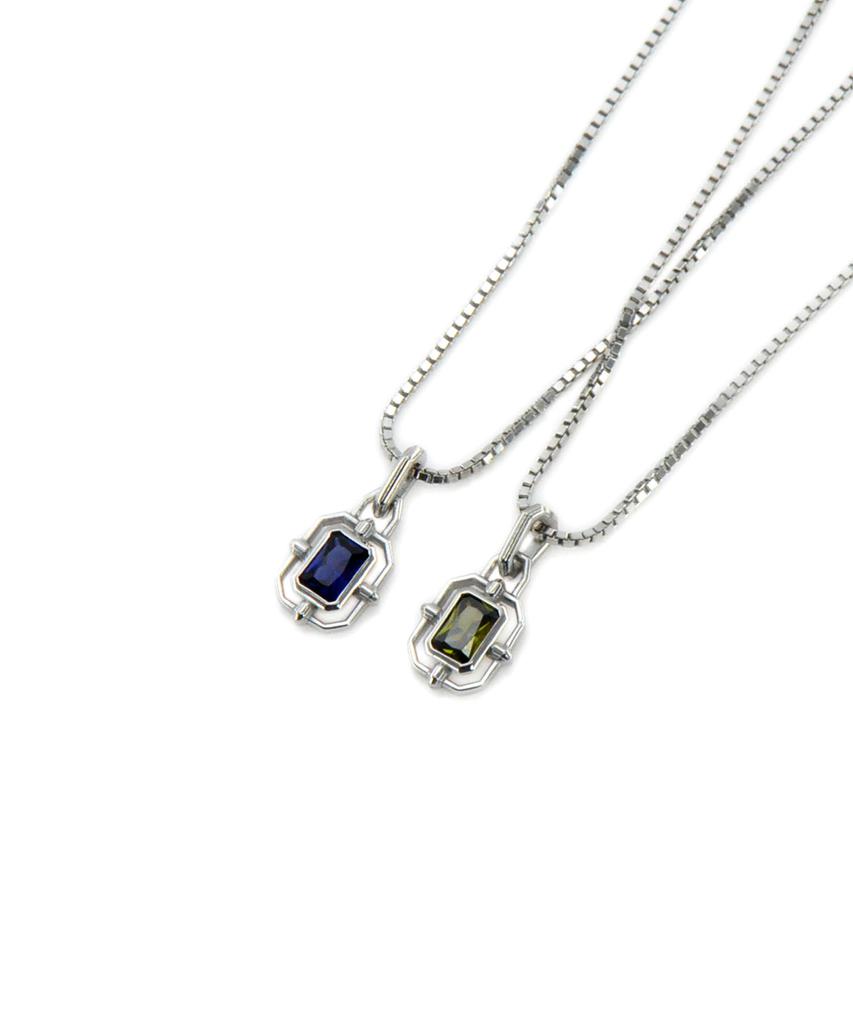 Vivus Rapillus White Gold Silver Necklace