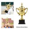 Plastic Award Trophy Kids Small Trophy Props Prize with Base Appreciation Gifts Rewards Decor Trophy Cup for Classroom School