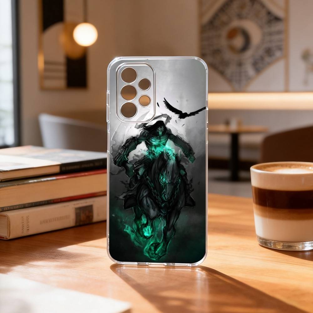 Game D-Darksiders Phone Case For Samsung S25,S24,S21,S22,S23,S30,Ultra,S20,Plus,Fe Transparent Cover