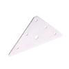 1Set (5 Triangle Codes 5Bag Screws) Stainless Steel Corner Code Triangle Connector Flat Angle Iron Fixed Lamination Accessories