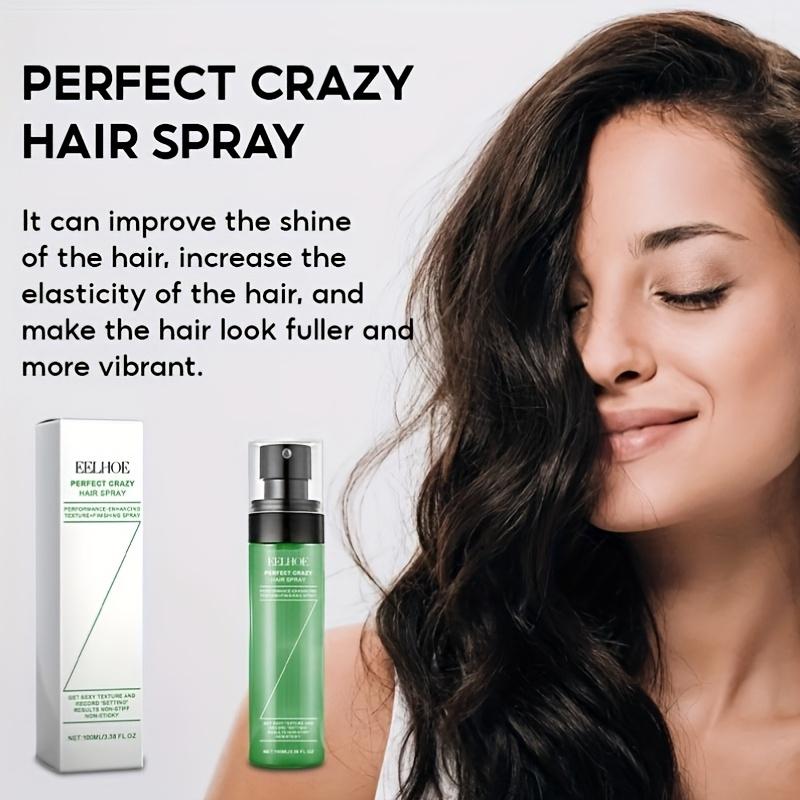 Haarvolumenispray, Faulheitsölentfernend Erfrischend Lang anhaltender Halt Nicht ausspülen Spray, Geeignet für den täglichen Gebrauch, Unisex