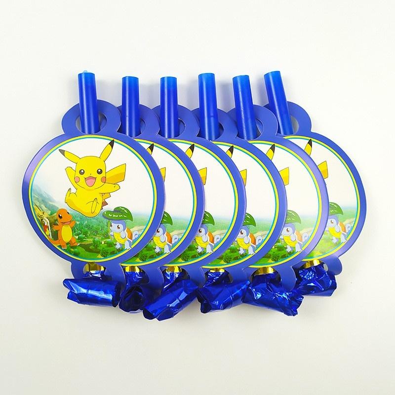 Pokémon Pikachu Theme Decoration Set Balloon Banners Pikachu Theme Party Supplies Kids Child