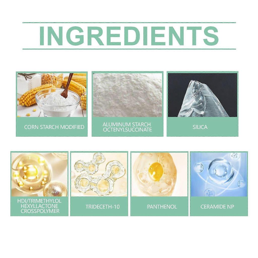 Hoegoa Matte Hair Refreshing Powder Gentle And Refreshing Oil-Control Leave-In Volumizing Hair Care Dry Shampoo For Hairline